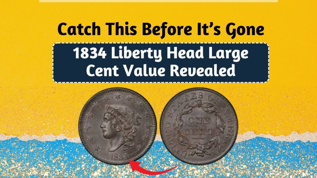 1834 Liberty Head Large Cent Value Revealed