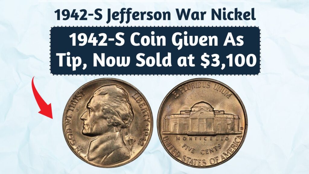 1942-S Jefferson War Nickel